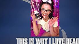 Why do I love giving head to this cheerleader?