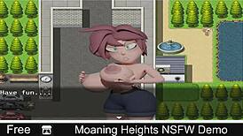 Exploring the moaning heights nsfw game demo with 3d porn elements