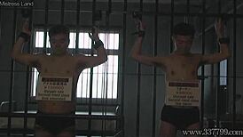 Japanese Femdom Risa Slaps and Licks Bound Slave