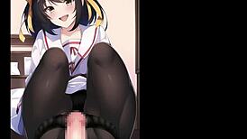 exploring ai-generated illustrations of anime characters with big tits