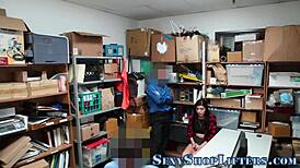 Real Amateur Teen Brunette Caught Riding Cock Hardcore