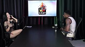 will mastro in sheer red lingerie, naked and sexy 😍