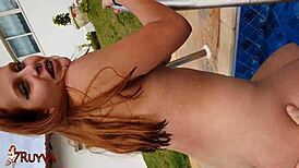 teen girl sucks cock in debut