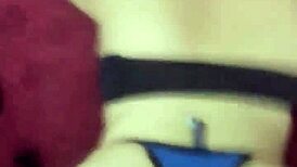 He fucks me hard and fills my ass with cum in stockings