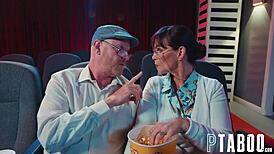 Proud pervs let them watch Athena Faris and Ricky in Spanish POV blowjob?