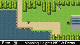 Exploring the moaning heights nsfw game demo with 3d porn elements