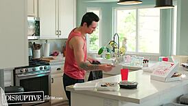 college jocks deepthroat bareback gay fuck with rimjob kissing