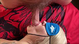 A stranger tied me up, blindfolded me, and punished hard