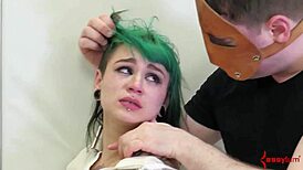 humiliated teen at assylum gets her ass pumped hard