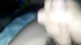 I watch her masturbate until she cums passionately