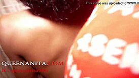 She always stays naked in the bathroom before bathing, so today I fucked her deeply with my cock.