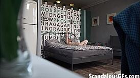 Video of my girl taking sultry nudes in our bedroom