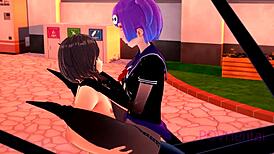 Amazing Arachne Monster Girl In Action!