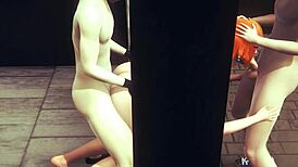 Gwen's Hentai Threesome