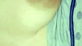 My hot stepmother's big tits bounce on my cock