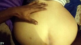 detailed view of big booty bent over