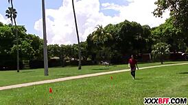 nice ass girls on football team getting fucked by monster cocks