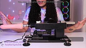 Unboxing my new sex machine, Agatha Dolly, how fast is it?