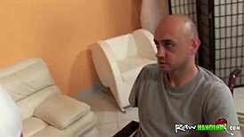 Wow, check this sexy girl getting plowed hard doggystyle! 😍