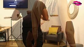 Classy Filth's 1st Gym Session with Nemo Brown's Dick