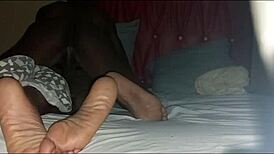 She woke up while something was happening in her room