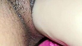 watch the contractions after orgasm with toys and cleaning pussy close up