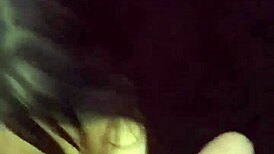 A horny young Latina prostitute bends over for intense homemade sex with her partner