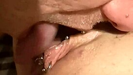 Mikke18 performs in a homemade amateur video with licking and pussy focus