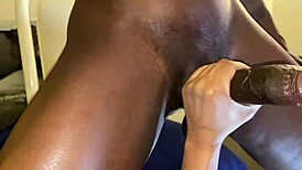 she rides big black cock and squirts wet