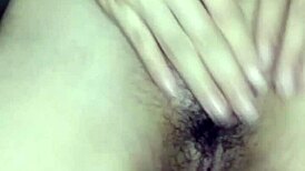 Myanmar Beauty Caresses Her Firm Tits and Wet Pussy Sensually