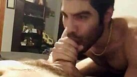 why does my boyfriend's sloppy blowjob end with a deepthroat cumshot?