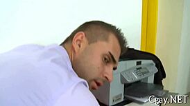 Hey, check out this bawdy blowjob for that lusty homo! 😏