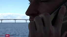 Blonde Teen 18+ Sucks And Rides Bf's Cock Hard