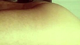 Asian woman taking a massive cock deep inside her tight body