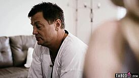 gets his young 18+ niece to model for his project by riding his cock cowgirl style