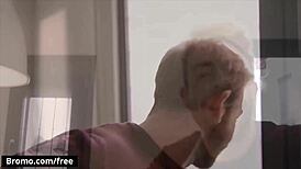 Hey, hairy muscular gabriel phoenix sucks franky fox's dick then gets his ass drilled bareback in doggystyle