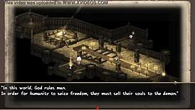 Last Embryo P3 Spooky Clit Stimulation with Bound Nipples in Hentai Game