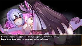 Last Embryo P3 Spooky Clit Stimulation with Bound Nipples in Hentai Game