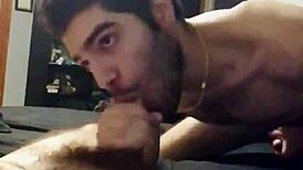 why does my boyfriend's sloppy blowjob end with a deepthroat cumshot?