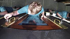 i felt gigi breeze's mouth on my cock through the glory hole