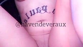 Deveraux angrily fucks the latina teen's ass in a bdsm session.