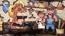 Wow, pig princess in sexy bikini stuns us!