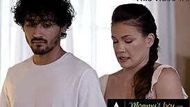 Alison Rey’s FFM Threesome: Learning to Screw with Stepmom’s Help