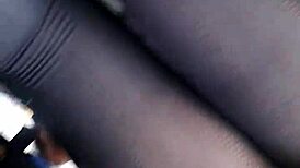 see that nylon upskirt?