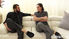 tony orlando gets blowjob from johnny hill in florida with big cock