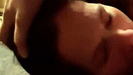 Intense blowjob leads to facial cumshot