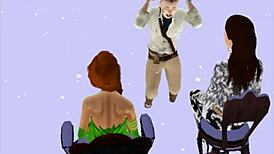 Snow whores in Simstoonsporn episode 4.