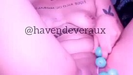 Deveraux angrily fucks the latina teen's ass in a bdsm session.