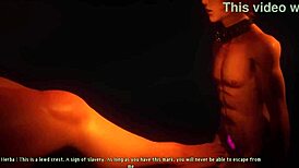 Under the witch - herba shows big ass and tits in 3d hentai action!
