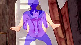 Konosuba Yaoi - Kazuma Fucked Bareback with Creampie in Ass